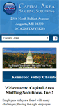 Mobile Screenshot of capitalareastaffing.com